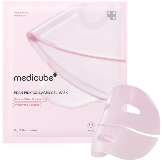 medicube Salmon DNA PDRN pink collagen jelly gel mask